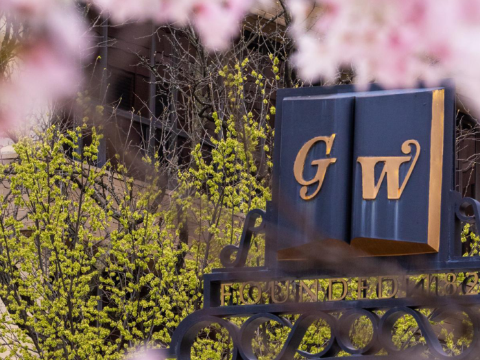 Cherry Blossom at the Trustees Gate